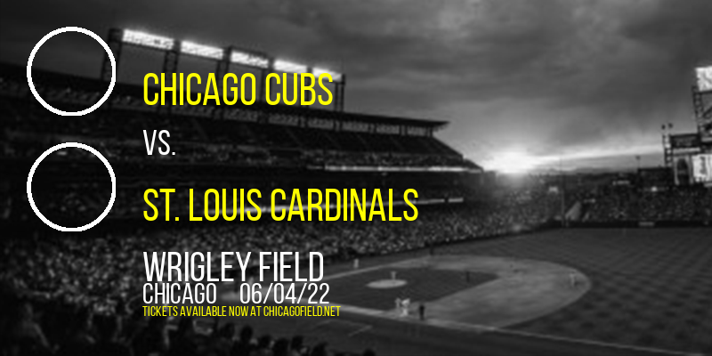 Chicago Cubs vs. St. Louis Cardinals - Home Opener at Wrigley Field