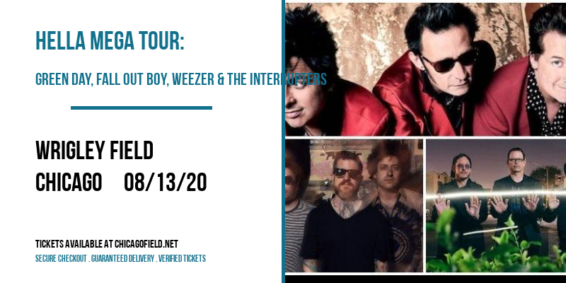 Hella Mega Tour: Green Day, Fall Out Boy, Weezer & The Interrupters at Wrigley Field